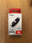 Original Canon PGI-550XL Black Cartridge for Pixma MG6350 MG5450 6431B001 - New