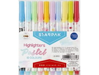 Starpak Screspler 10Kol Pastel Stk Etui 12/144