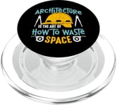 Architecture Is The Art Of How To Architectural Architecture PopSockets PopGrip for MagSafe