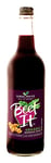 Beet It Organic Beetroot Juice with Ginger 750ml Bottles - Vegan - Picked and Pressed - No Added Sugar (Pack of 6)