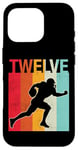 Coque pour iPhone 16 Pro Ballon de football « It's My 12th Birthday » pour garçon et fille