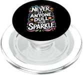 Motivational Quote Inspiration Positive Saying Life Graphic PopSockets PopGrip for MagSafe