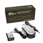 Ex-Pro® Replacement AC Power AC Adapter - Sony Alpha NEX-3 NEX-3A NEX-3D