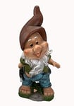 GMMH 27328 Statuette de Nain de Jardin avec Hache, 7 Nains Collection, Hauteur 35 cm