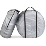 Walser - Sac de rangement pour pneus, lot de 2, taille m, housse de protection pour pneus 15-16 pouces