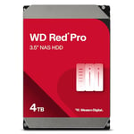 WD Red Pro 4 to NAS 3,5" Disque Dur Interne - Classe 7200 RPM, SATA 6 Go/s, CMR, 256 Mo en Cache, Garantie 5 Ans