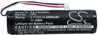 Batteri til VF5 for Tomtom, 3.7V, 3000 mAh