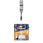 Dulux Perfect Edges 1 inch Triangle Brush with Easycare Washable and Tough Matt (Natural Calico)