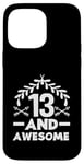 Coque pour iPhone 14 Pro Max 13e anniversaire 13 et célébration géniale