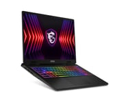 MSI Sword 16 HX B14VGKG-1035FR : Intel Core i7 14650HX - 16GB DDR5- SSD 1TB - Nvidia RTX4070 8GB - 16' Full HD 144Hz - Windows 11 Famille