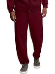 Fruit of the Loom Pantalon de survêtement en Polaire Eversoft, Fond élastique-Marron, XXXL Homme