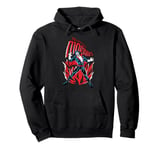 Marvel Monsters Morbius the Living Vampire Flames Distressed Pullover Hoodie