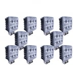 10-pack NIZLED W36RF Arbetsbelysning 36W (4200 lumen), arbetsljuspaket