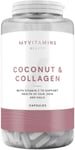 Myvitamins Coconut & Collagen With Vitamin C 60 Capsules NEW FREE & FAST UK POST