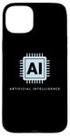 Coque pour iPhone 15 Plus Technologie de puce informatique intelligence artificielle IA