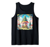 Christmastree in the fairytale forest 9 - Fan Fun Tank Top