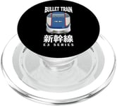 Train à grande vitesse Shinkansen japonais Kanji E3 Japon Rail PopSockets PopGrip pour MagSafe