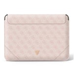 Guess Datorfodral 13/14'' Uptown Triangle Logo - Rosa