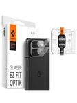 Spigen Glass tR EZ Fit Optik 2 Pack for Google Pixel 9 Pro Fold - Crystal Clear