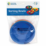 Learning Resources | Set of 6 Colourful Sorting Bowls For Maths Learning | New