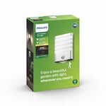 Philips luminaire extérieur LED applique avec détection Raccoon inox