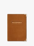 Aspinal of London Nubuck Passport Cover