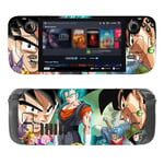 Kit De Autocollants Skin Decal Pour Console De Jeu Steam Deck Dragon Ball Anti-Rayures Couleur Mate, T1tn-Stdeck-0260