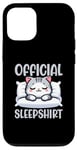 Coque pour iPhone 12/12 Pro Chemise de nuit officielle American Shorthair Funny Cat Lover