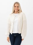 MSCH Copenhagen Tinna Cardigan - Dame - Beige - S/M