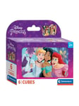 Clementoni Block Puzzle Disney Princess 6 pcs. Blok