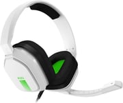 Gaming A10 Casque Gamer, Léger et Résistant, Audio, 3,5mm Audio Jack, Compatible avec Xbox Series X|S, Xbox One, PS5, PS4, Nintendo Switch, PC, Mac, Smartphone - Blanc/Vert