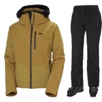 Helly Hansen Valdisere/Legendary skisett, dame, Lynx/svart