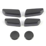 MPOQZI Siège de Voiture Ajuster Les Accessoires de Couverture de décoration de Bouton de Commutation, adaptés pour Tesla modèle 3 2017 2018201 2020