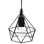 Atmosphera - Suspension filaire Ida noire - métal D19 cm