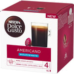 Nescafé Dolce Gusto Americano Kofeiiniton 16 kaps, 3-PACK