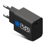 Strømadapter Quad Lock 30W Britisk Standard