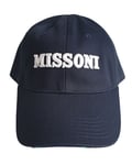 Missoni Casquette de baseball homme femme bleu unisexe