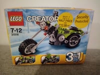 LEGO Creator Highway Cruiser 31018 slightly Damaged Box Builds 3 in 1 models