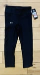 Under Armour Women's Compression Capri Gym Running Training Leggings Size XS