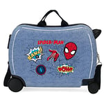 Marvel Spiderman Denim, Bleu, Valise pour Enfant