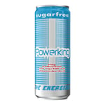 Energy dryck Powerking Sugarfree 25 cl Burk
