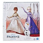 Disney La Reine des Neiges 2 - Poupées mannequins Elsa, Anna et Olaf