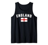 ENGLAND with England Flag, Men, Women, Kids 2022 Football Tank Top