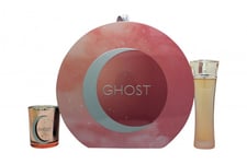 GHOST SWEETHEART GIFT SET 30ML EDT + SCENTED CANDLE - WOMEN'S FOR HER. NEW