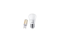 Philips &amp; e3light - Pærer LED Set 1x E27 (470lm) &amp; 1x G9 (330lm)