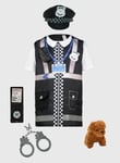 Tu Police Officer Costume 5-6 years Blue Years