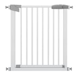 Metal Gate  Pressure Fit Safety Baby Gate for Stairs &Doors 76x83cm