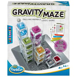 Gravity Maze jeu de logique, Casse-tête, Circuit-bille-Construction, 60 défis, dès 8 ans-Ravensburger, 76433, ThinkFun