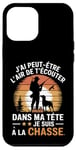 Coque pour iPhone 12 Pro Max Cadeau idée Drôle Chasseur Homme Chasseur Humour Chasse