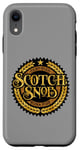 Coque pour iPhone XR Scotch Snob - Buveur de whisky amusant